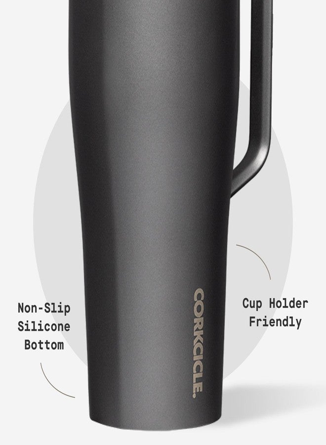 Corkcicle Cold Cup XL - Insulated Tumbler with Handle - Keeps Drinks Cold 12 Hours - Triple-Insulated - Spill-Proof Lid - Summer Drinkware Gift - Keeps Drinks Ice Cold - 30 oz - Ceramic Slate - Image 5